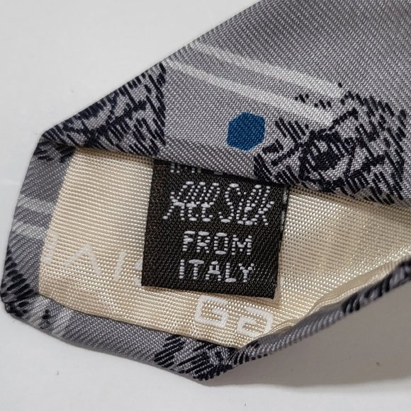 Men's Vintage Givenchy All Silk Neck Tie‎ Made in USA Formal Attire - Picture 6 of 8